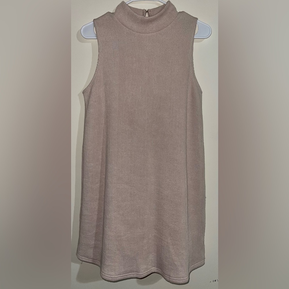 Sweater Sleeveless Dress (L)